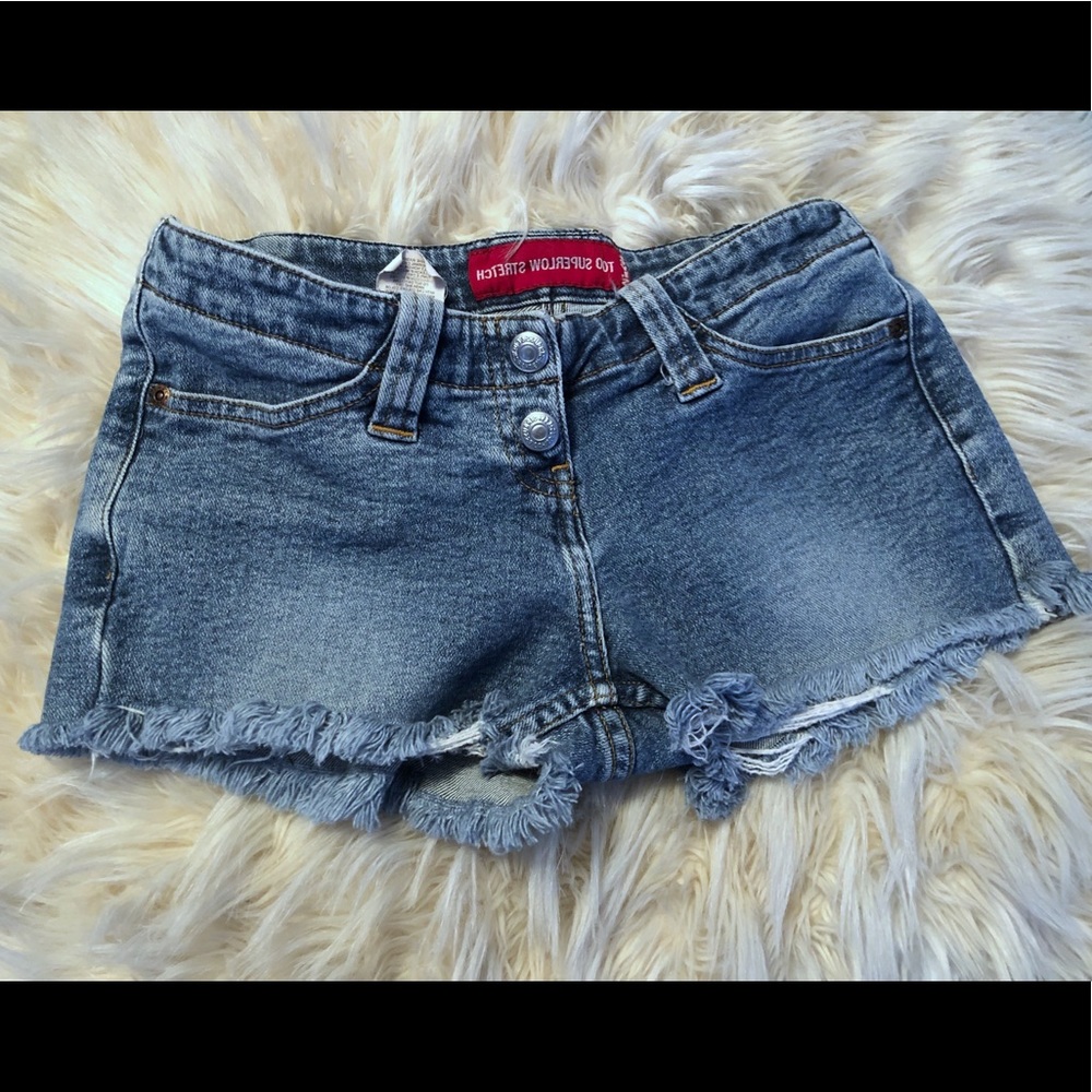 80’s Vintage Levi Superlow Stretch Jean Shorts